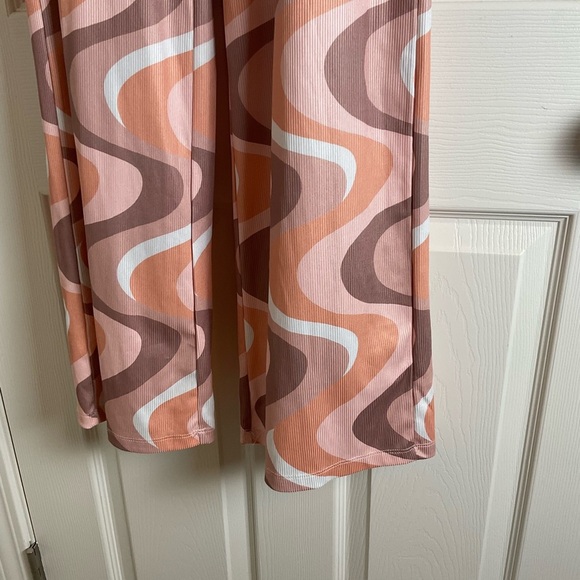 Princess Polly Women's Flare Pants - Multi/Pink Size 4 - Picture 6 of 12